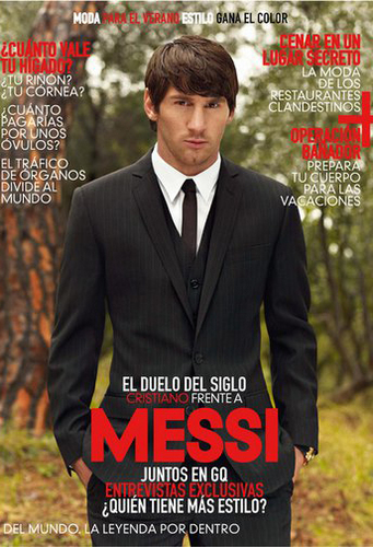  Lionel Messi GQ