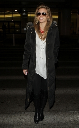  March 17th: AnnaLynne McCord Arriving At LAX Airport