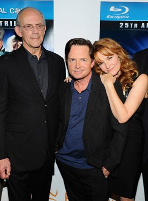  Michael with Lea Thompson and Christopher Lloyd