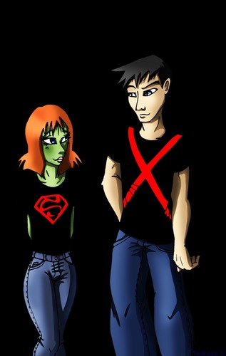  Miss Martian & Superboy Young Justice