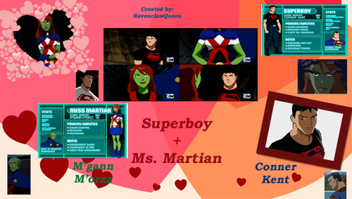  Miss Martian & Superboy