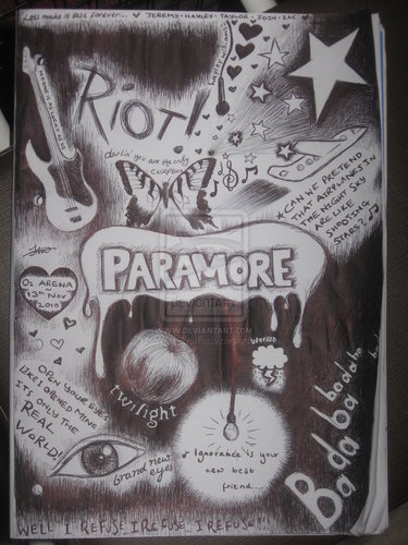  Paramore doodle thing