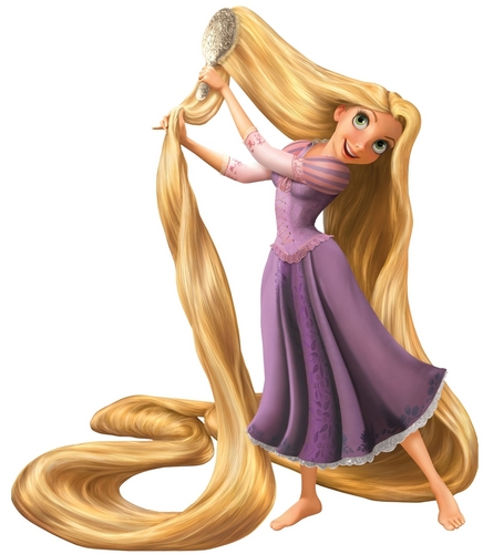  Walt Disney larawan - Princess Rapunzel