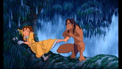 Tarzan and Jane - Walt Disney's Tarzan Fan Art (34345416) - Fanpop