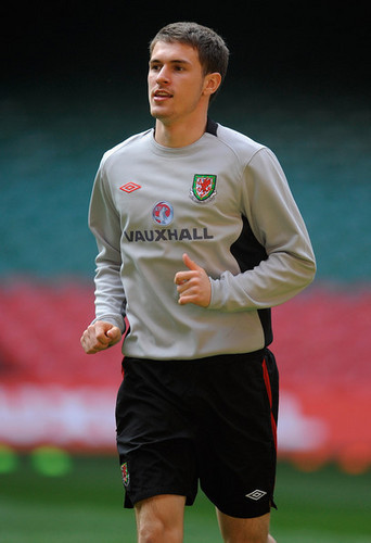  A. Ramsey (Wales Training Session)