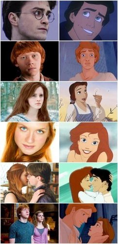 Disney HP Characters