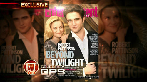  HQ Screencaps of Rob and Reese’s EW "Water for Elephants" Spread and Cover