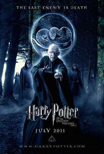  Harry Potter and and the Deathly hollows Part2 poster