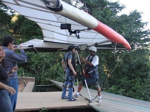  Jesse hang gliding in Brazil