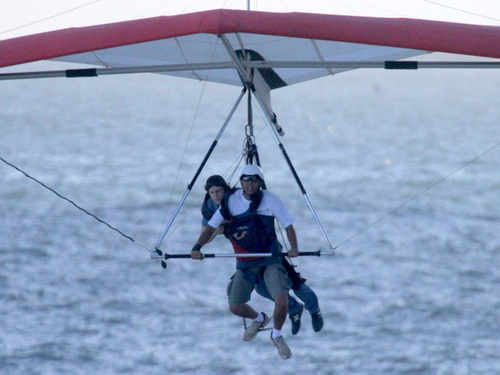  Jesse hang gliding in Brazil
