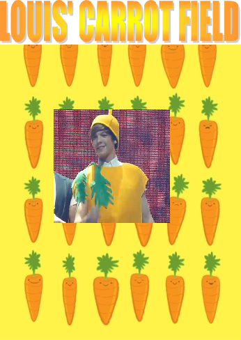  Louis' carrot field!! xx