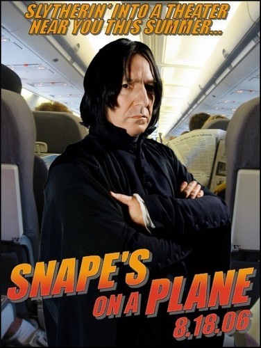 Snape's on a Plane!