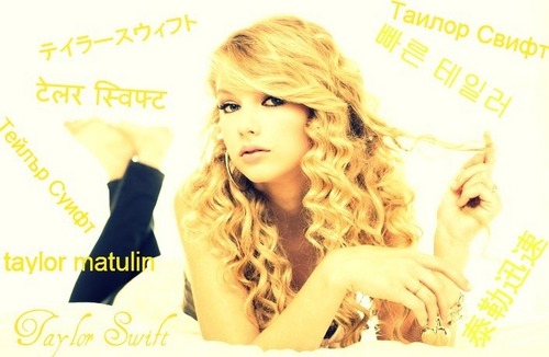  Taylor rápido, swift in different languages