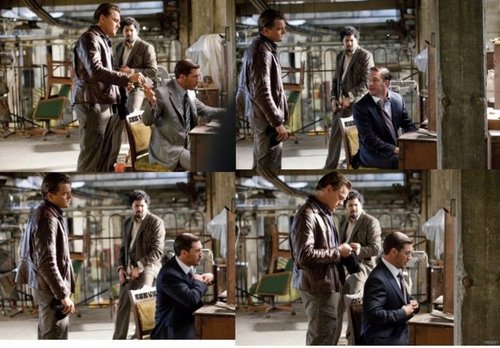 Tom Hardy in scenes from Inception