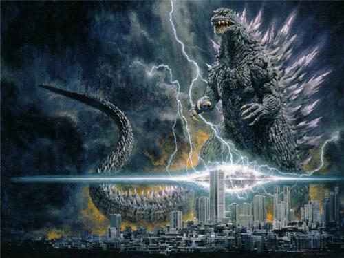  electric Godzilla