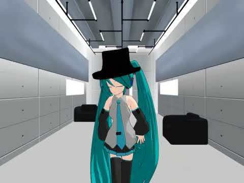  miku with a hat