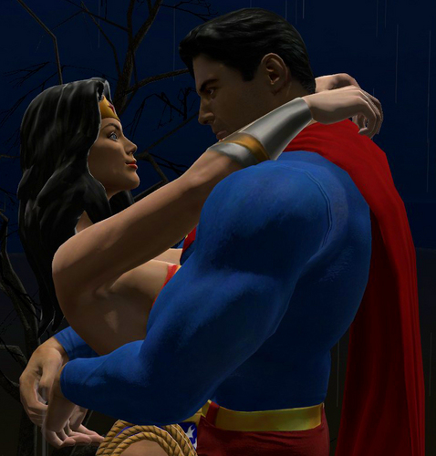 Superman and Wonder Woman GMod