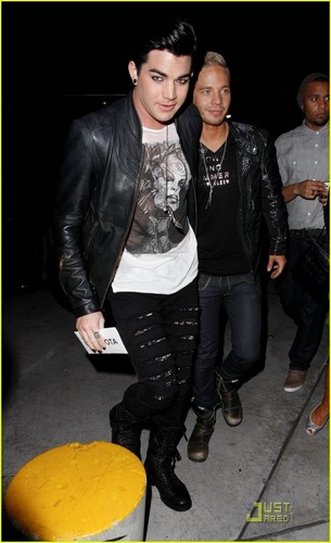Adam Lambert: Lady Gaga Concert with Sauli Koskinen!