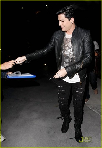 Adam Lambert: Lady Gaga Concert with Sauli Koskinen!