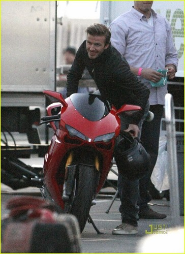  David Beckham: Motorcycle Man