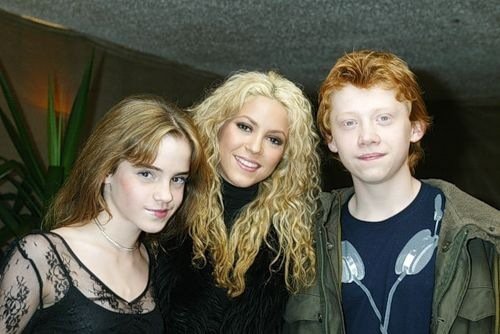  Emma And Rupert With Shakira! ^-^