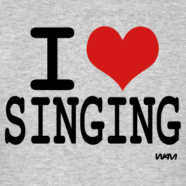 But i like singing. I Love singing. Fav Song.