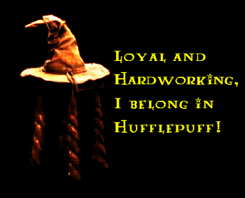  I belong in Hufflepuff!