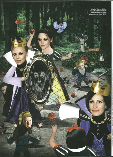  Kristen Stewart & “Snow White” in EW