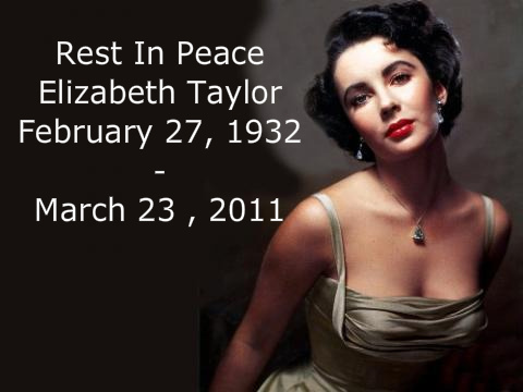  Remembering Elizabeth Taylor