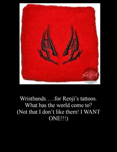 Renji's tatuajes Wristband