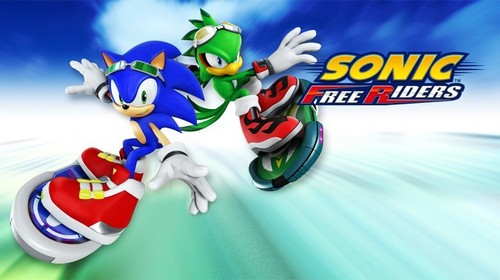  Sonic Free Riders achtergrond