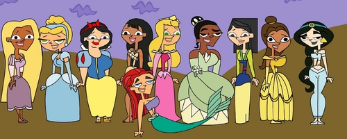  Total Drama ডিজনি Princesses