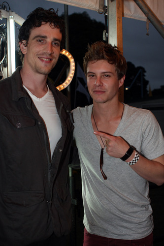  Xavier Samuel at 2011 Free Optus One80Project Festival