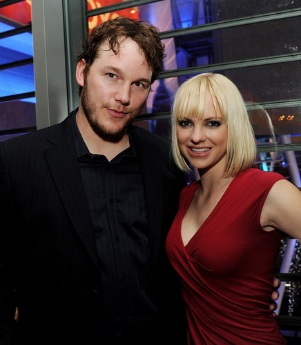  Chris Pratt & Anna Faris @ 'Take Me inicial Tonight' Premiere - After Party - 2011