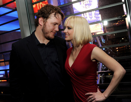  Chris Pratt & Anna Faris @ 'Take Me utama Tonight' Premiere - After Party - 2011