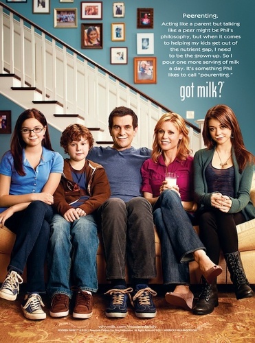 Dunphy Family 'Got Milk?' Campaign Poster