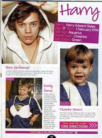  Flirt Harry (Top Of The Pops Mag) 100% Real :) x