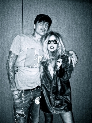  Lady Gaga and Tommy Lee