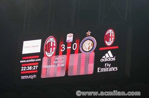  MILAN-INTER 3-0, Serie A Tim, 2010/2011