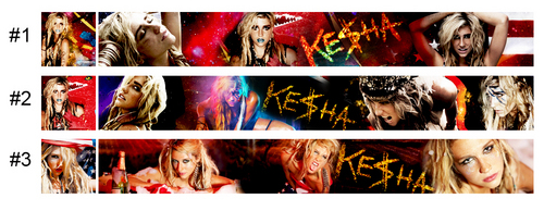  New banner and ícone for the ke$ha spot (First look)