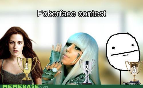  Poker Face Contest