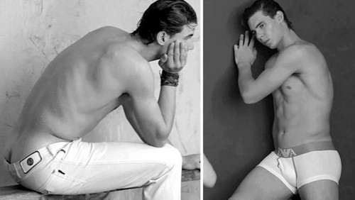  Rafael Nadal: the campaign for Armani again proved naked ass!!
