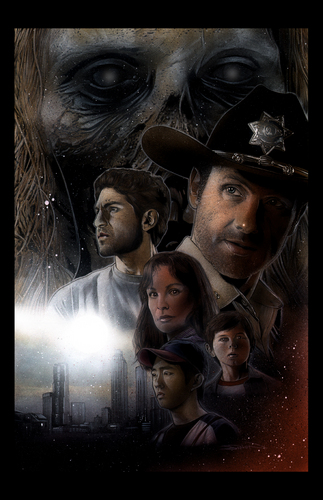 Walking Dead Poster Art