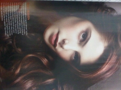  "Scans" of Ashley Greene (@ashleymgreene) in the current "InStyle Hair Special" issue.