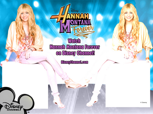  Hannah Montana Forever দেওয়ালপত্র দ্বারা dj!!!