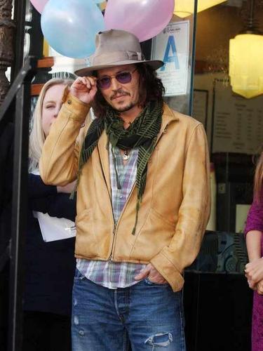  Johnny Depp and Penelope Cruz Hollywood walk of fame
