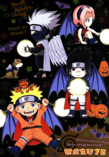  Naruto Halloween Chibis
