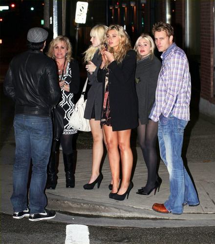 Outside "Hellcats" Wrap Party - 03.12.11