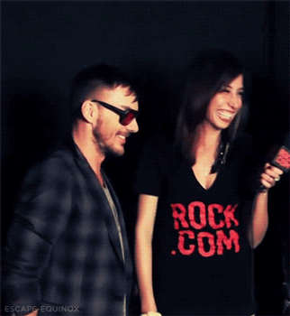  Shannon poking people.