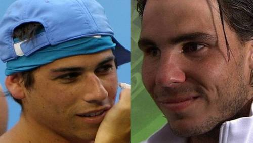  Tomas Berdych fã and Rafael Nadal look alikes